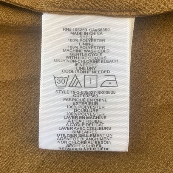 NWT Joie satin slit skirt, size 6. - Picture 4 of 9